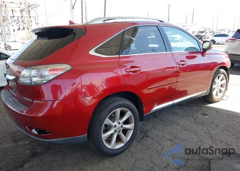 2010 Lexus Rx 350 z USA, uszkodzony, nr VIN JTJZK1BA8A2410920